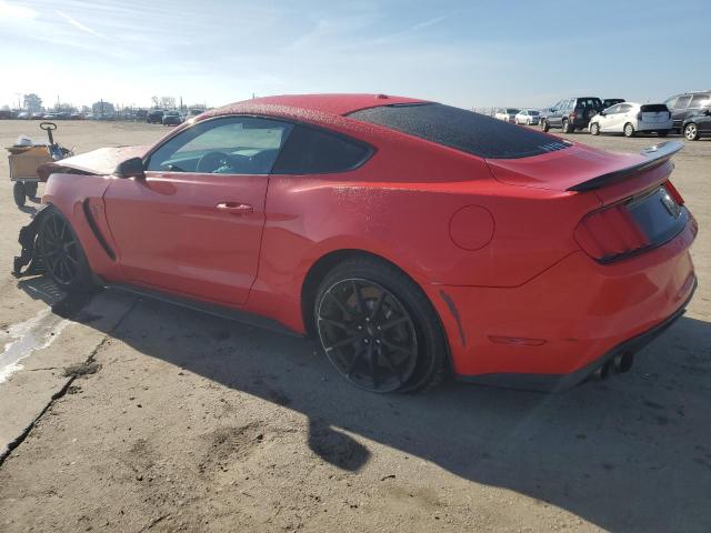 1FA6P8JZ2J5500835 - 2018 FORD MUSTANG SHELBY GT350 RED photo 2