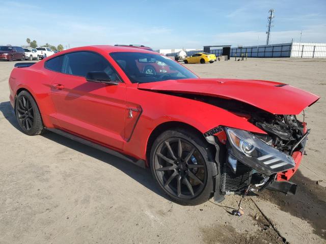 1FA6P8JZ2J5500835 - 2018 FORD MUSTANG SHELBY GT350 RED photo 4