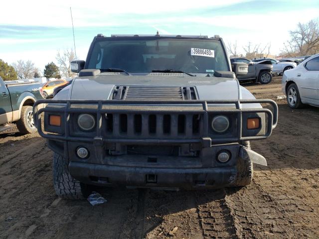 5GRGN23U25H100649 - 2005 HUMMER H2 GRAY photo 5