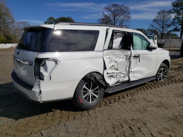 1FMJK1JT2LEA17558 - 2020 FORD EXPEDITION MAX XLT WHITE photo 3