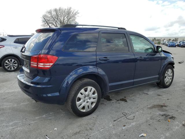 3C4PDCAB7JT381659 - 2018 DODGE JOURNEY SE BLUE photo 3