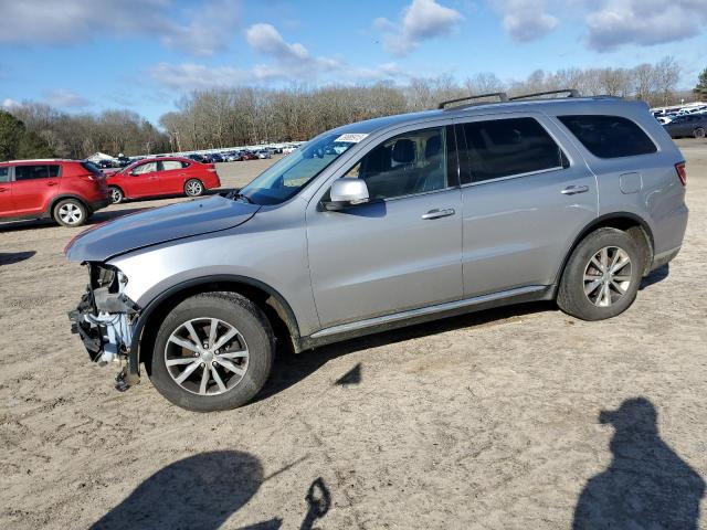 1C4RDHDG2GC301430 - 2016 DODGE DURANGO LIMITED SILVER photo 1