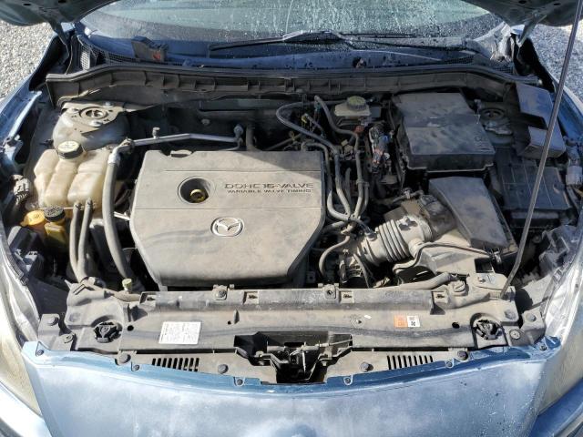 JM1BL1S63A1279818 - 2010 MAZDA 3 S BLUE photo 11