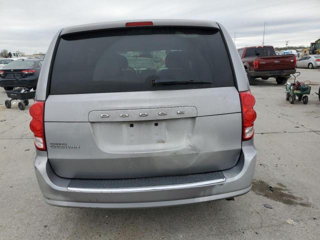 2C4RDGBG3DR660687 - 2013 DODGE GRAND CARA SE SILVER photo 6