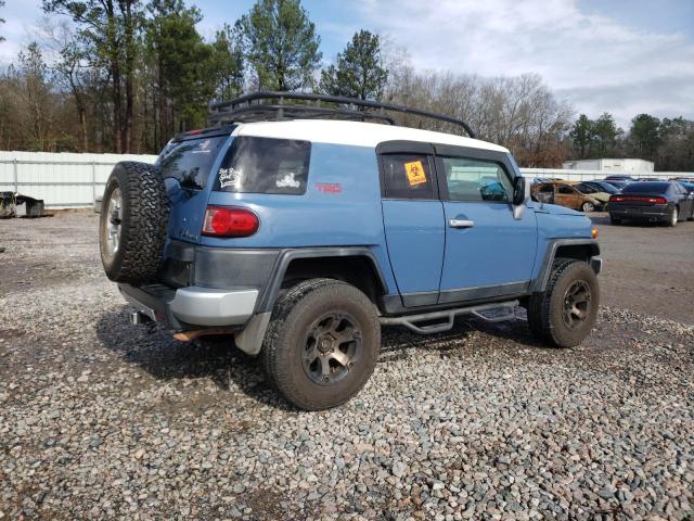 JTEZU4BF0BK011118 - 2011 TOYOTA FJ CRUISER BLUE photo 3