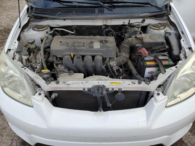 2T1KR32E75C354300 - 2005 TOYOTA COROLLA MA XR WHITE photo 11