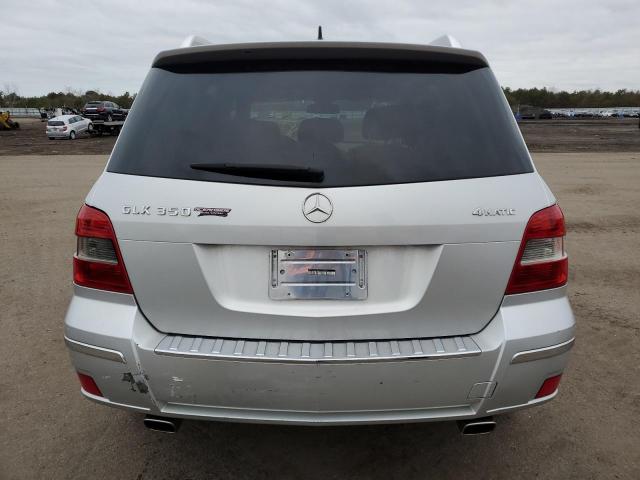 WDCGG8HB8CF766584 - 2012 MERCEDES-BENZ GLK 350 4MATIC SILVER photo 6