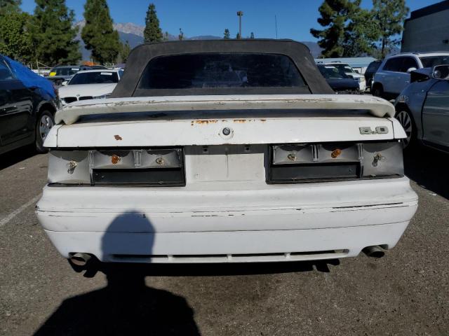 1FABP44EXKF169224 - 1989 FORD MUSTANG LX WHITE photo 6