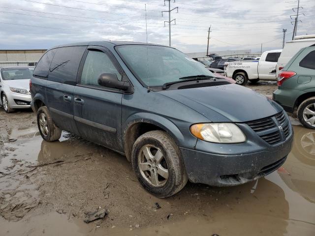 1D4GP45R66B500463 - 2006 DODGE CARAVAN SXT BLUE photo 4