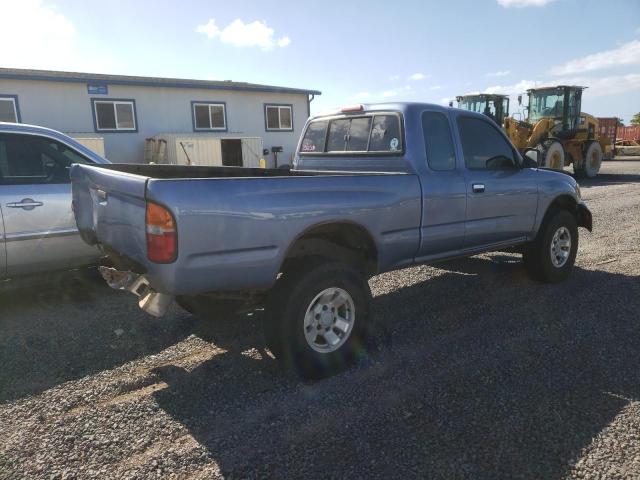 4TAWN72N7YZ676171 - 2000 TOYOTA TACOMA XTRACAB BLUE photo 3