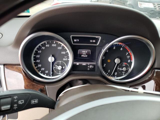 4JGDA5HB3DA172164 - 2013 MERCEDES-BENZ ML 350 4MATIC WHITE photo 9