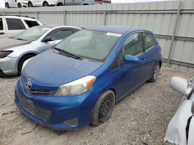 JTDKTUD36DD560342 - 2013 TOYOTA YARIS BLUE photo 1