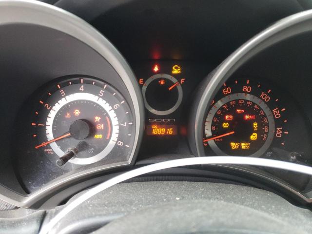 JTKJF5C7XC3028375 - 2012 TOYOTA SCION TC GRAY photo 9