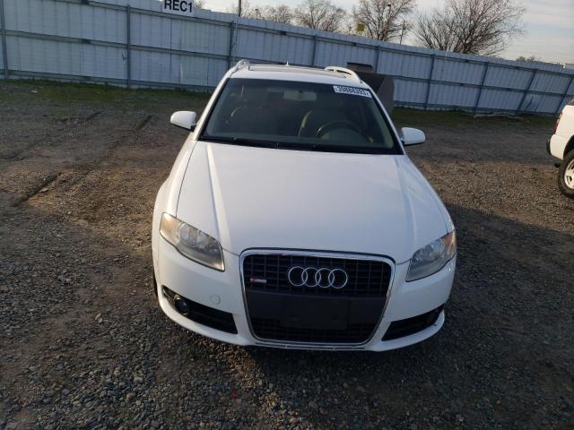 WAUKF98E88A116318 - 2008 AUDI A4 2.0T AVANT QUATTRO WHITE photo 5