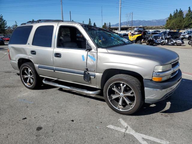 1GNEC13T01R151661 - 2001 CHEVROLET TAHOE C1500 TAN photo 4