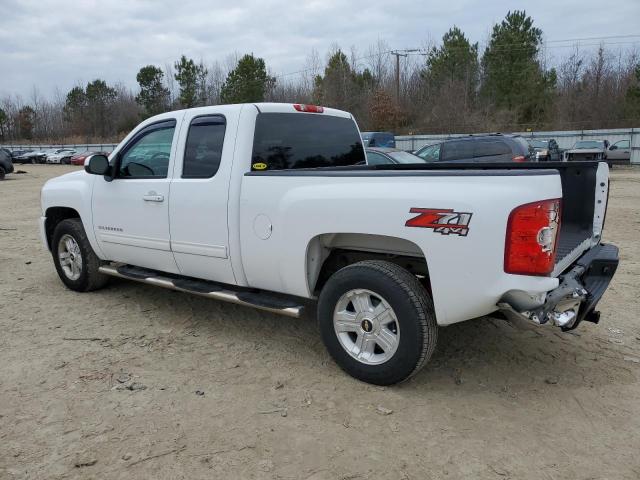 1GCRKSE73CZ188709 - 2012 CHEVROLET SILVERADO K1500 LT WHITE photo 2