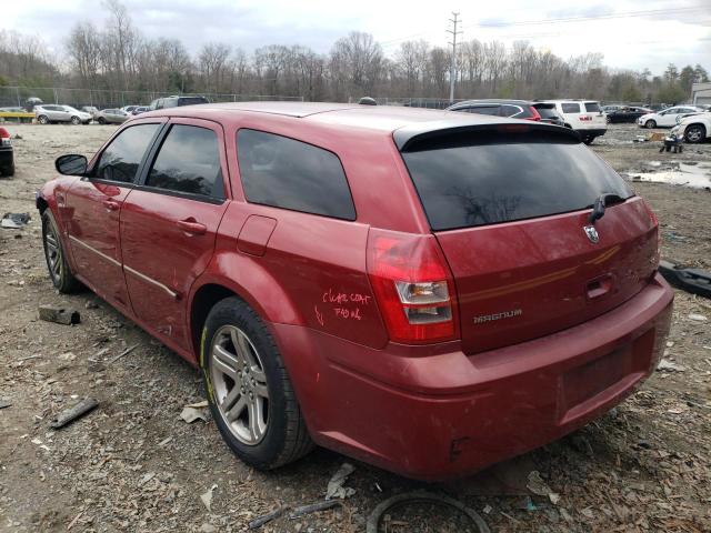 2D4FV47V36H204495 - 2006 DODGE MAGNUM SXT RED photo 2