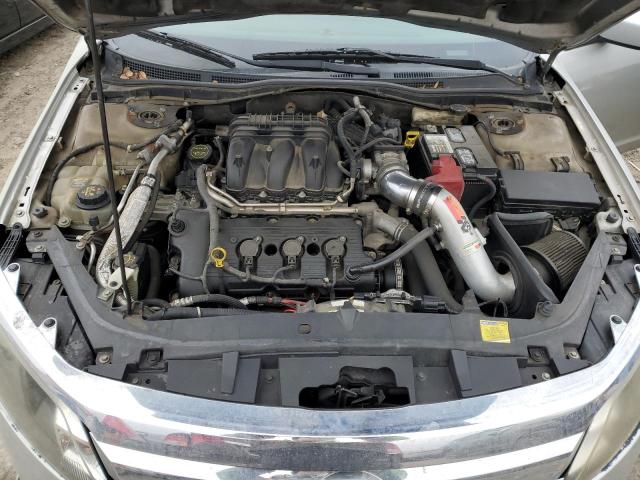 3FAHP0HG4AR346091 - 2010 FORD FUSION SE SILVER photo 11