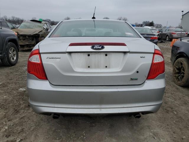 3FAHP0HG4AR346091 - 2010 FORD FUSION SE SILVER photo 6