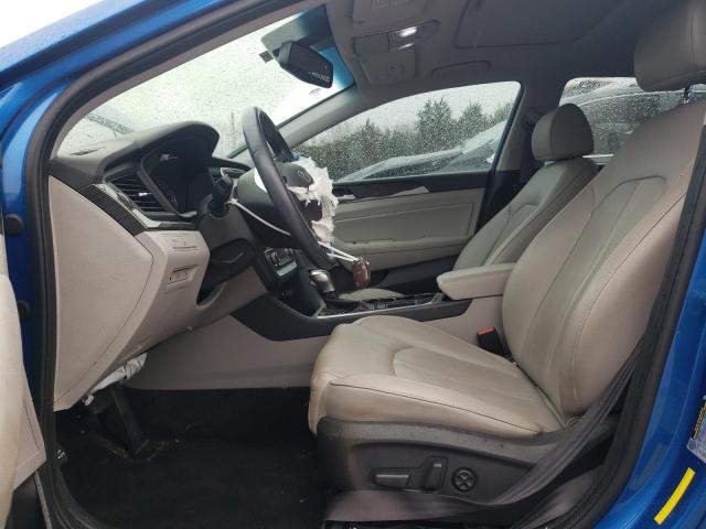 5NPE34AF5JH666623 - 2018 HYUNDAI SONATA SPORT Azul foto 7