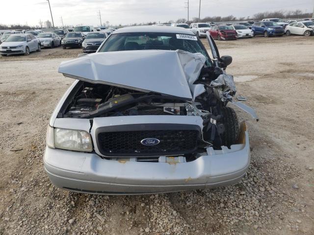 2FAHP71W67X156796 - 2007 FORD CROWN VICT POLICE INTERCEPTOR SILVER photo 5