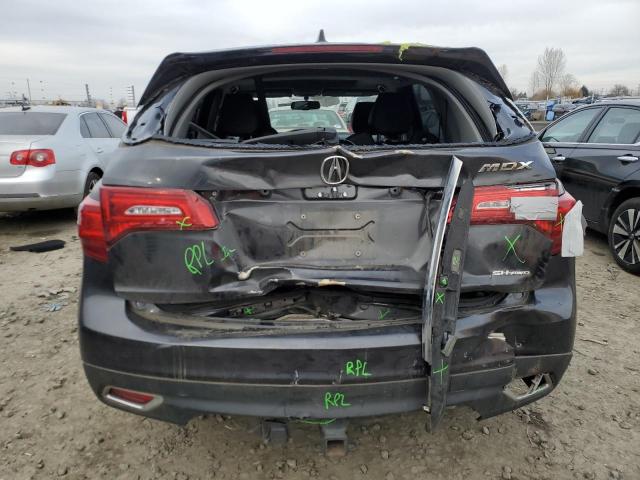 5FRYD4H27FB020162 - 2015 ACURA MDX GRAY photo 6