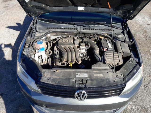3VW2K7AJ4DM369253 - 2013 VOLKSWAGEN JETTA BASE CHARCOAL photo 11
