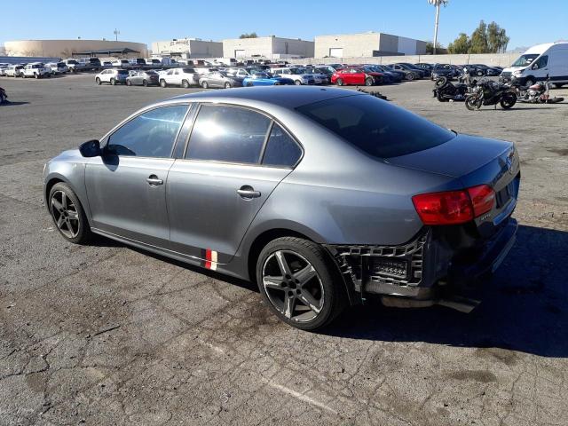 3VW2K7AJ4DM369253 - 2013 VOLKSWAGEN JETTA BASE CHARCOAL photo 2