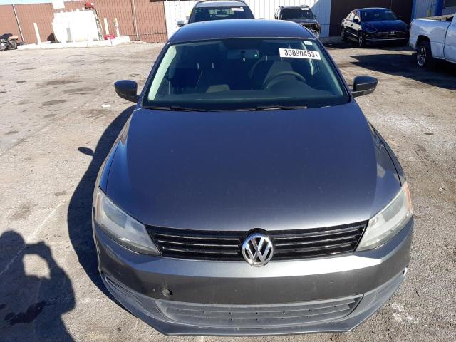 3VW2K7AJ4DM369253 - 2013 VOLKSWAGEN JETTA BASE CHARCOAL photo 5