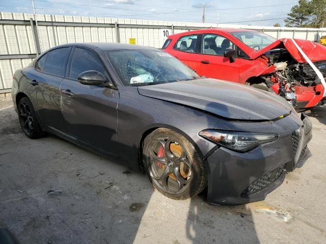 ZARFAMAN8K7598458 - 2019 ALFA ROMEO GIULIA GRAY photo 4