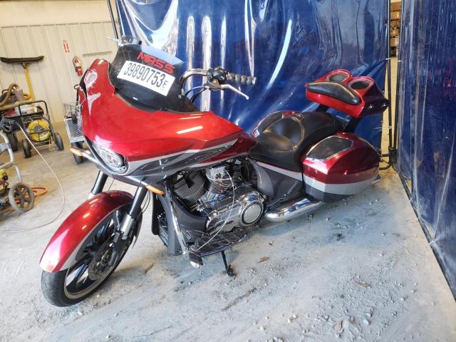 5VPYW36N9F3040012 - 2015 VICTORY MOTORCYCLES MAGNUM MAROON photo 2