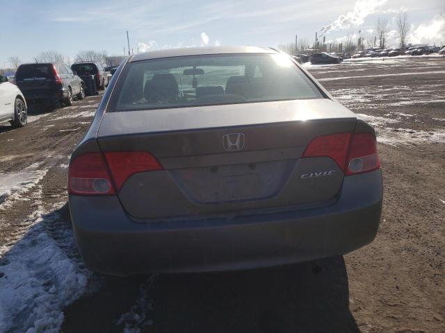 2HGFA16386H009470 - 2006 HONDA CIVIC DX VP Beige Foto 6