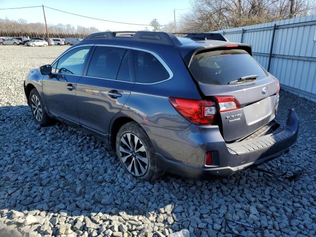4S4BSENC3H3366625 - 2017 SUBARU OUTBACK 3.6R LIMITED GRAY photo 2
