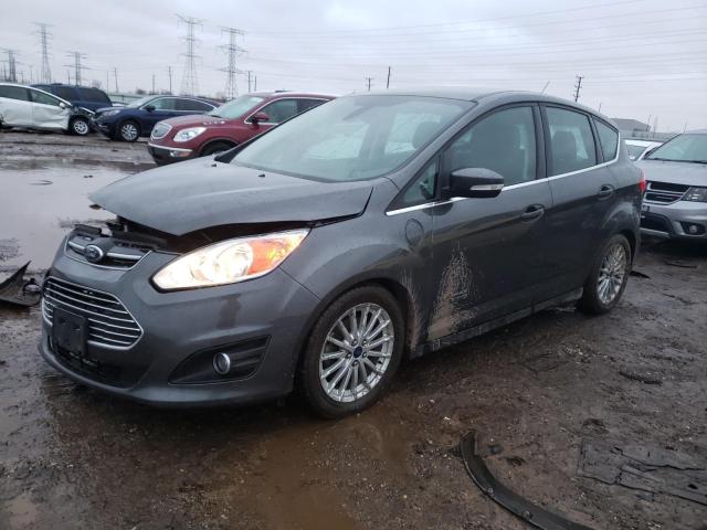 1FADP5CU6FL103204 - 2015 FORD C-MAX PREMIUM SEL GRAY photo 1