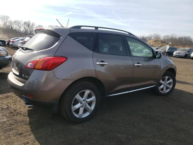 JN8AZ18W49W127244 - 2009 NISSAN MURANO BROWN photo 3