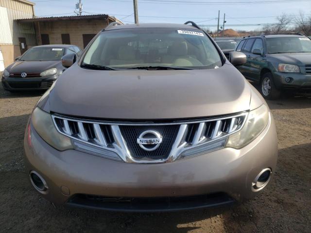 JN8AZ18W49W127244 - 2009 NISSAN MURANO BROWN photo 5