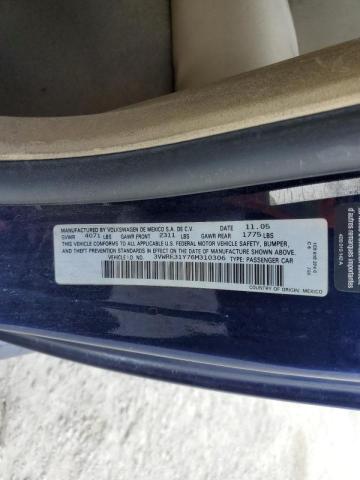 3VWRF31Y76M310306 - 2006 VOLKSWAGEN NEW BEETLE Blau Foto 13