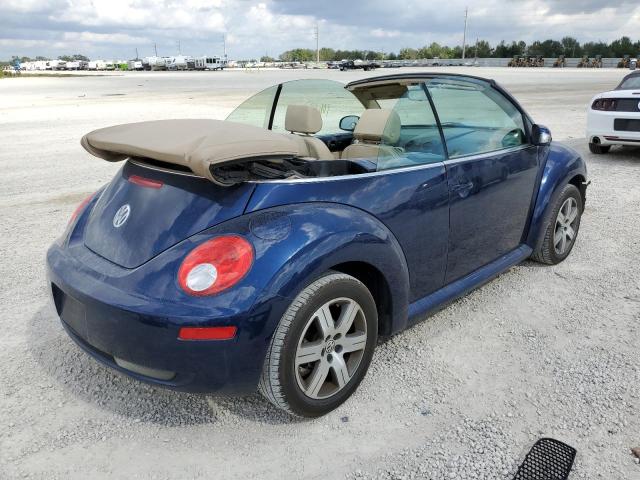 3VWRF31Y76M310306 - 2006 VOLKSWAGEN NEW BEETLE BLUE photo 3