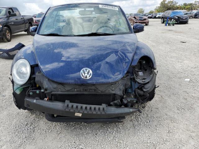 3VWRF31Y76M310306 - 2006 VOLKSWAGEN NEW BEETLE BLUE photo 5