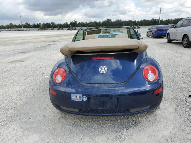 3VWRF31Y76M310306 - 2006 VOLKSWAGEN NEW BEETLE BLUE photo 6