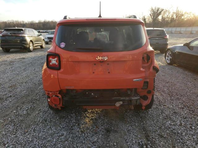 ZACCJABB7HPG29159 - 2017 JEEP RENEGADE LATITUDE ORANGE photo 6