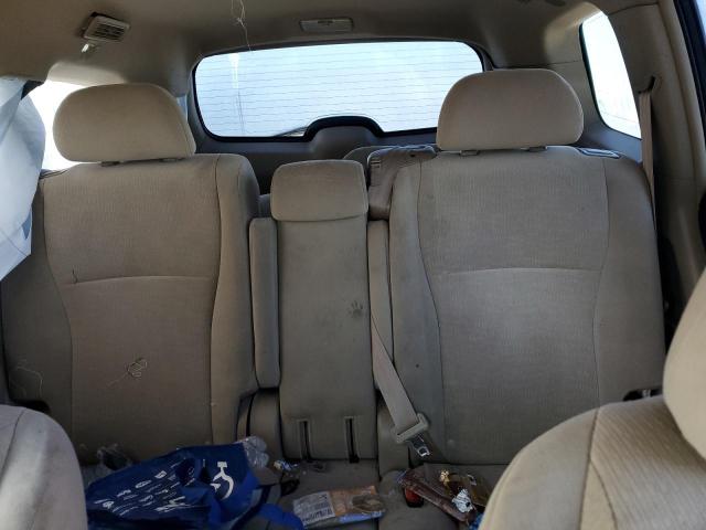 5TDZA3EH7BS008469 - 2011 TOYOTA HIGHLANDER BASE أزرق صورة 10