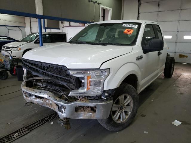 1FTFX1EG2JKC56180 - 2018 FORD F150 SUPER WHITE photo 1