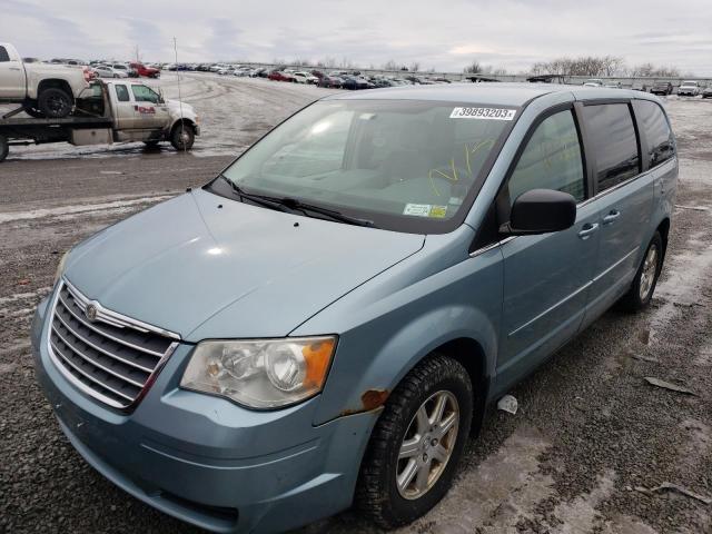 2A4RR2D10AR391289 - 2010 CHRYSLER TOWN & COU LX BLUE photo 1