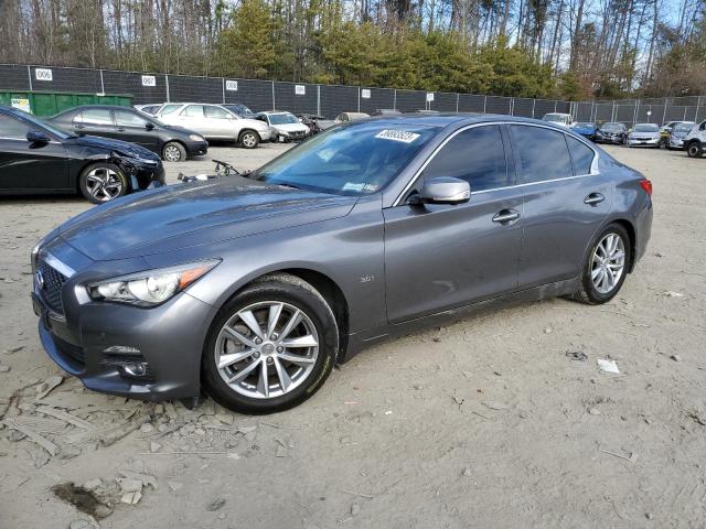 JN1EV7AR0GM344477 - 2016 INFINITI Q50 PREMIUM GRAY photo 1