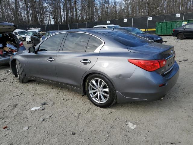 JN1EV7AR0GM344477 - 2016 INFINITI Q50 PREMIUM GRAY photo 2