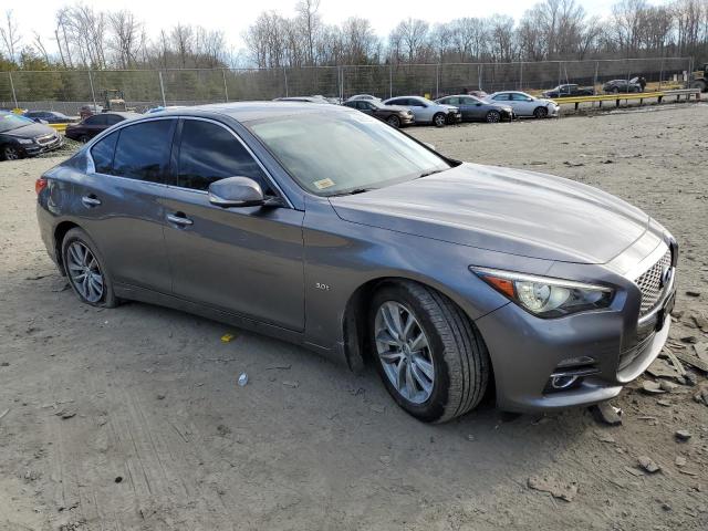 JN1EV7AR0GM344477 - 2016 INFINITI Q50 PREMIUM GRAY photo 4