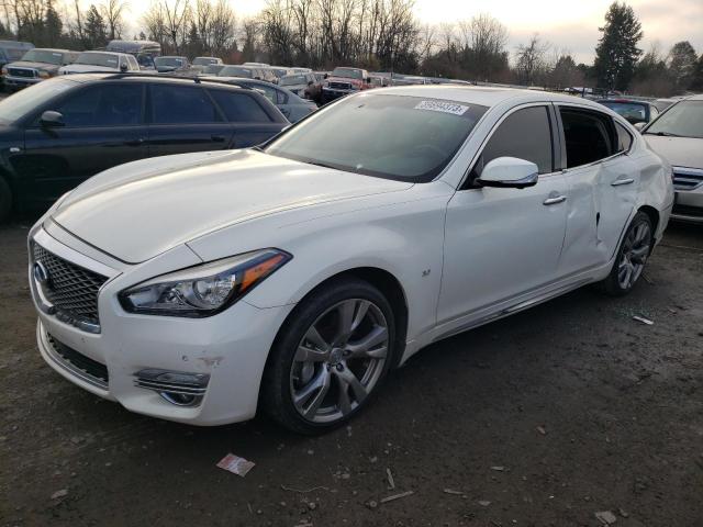 JN1BY1PP7FM601985 - 2015 INFINITI Q70L 3.7 WHITE photo 1