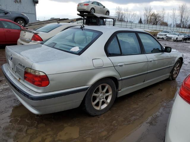 WBAGG83461DN85245 - 2001 BMW 740 I AUTOMATIC SILVER photo 3