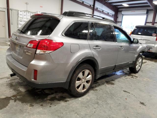 4S4BRBGC3A3384779 - 2010 SUBARU OUTBACK 2.5I PREMIUM SILVER photo 3